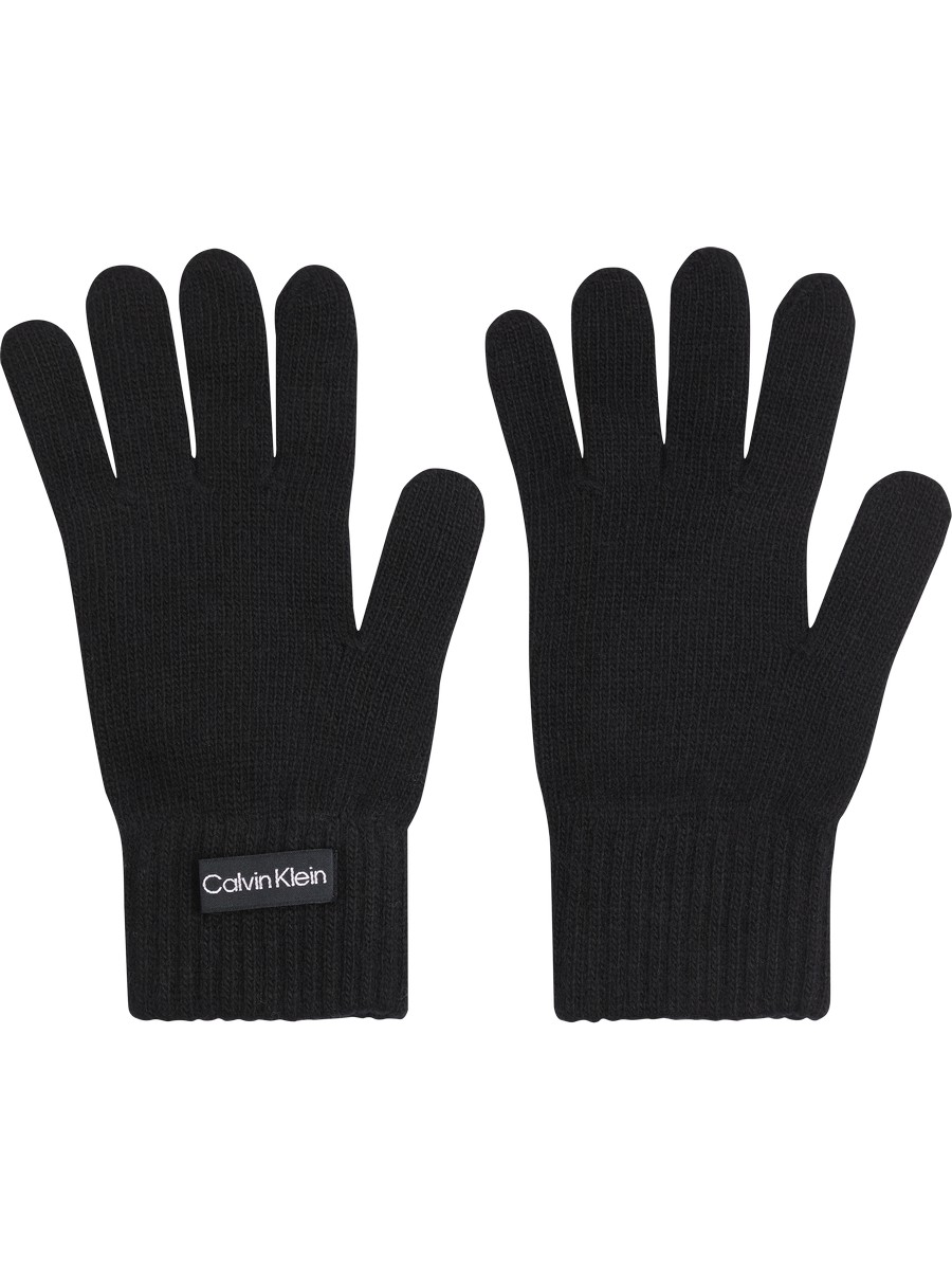 Γυναικεία Γάντια Calvin klein Organic Ribs Gloves K60K608508-BAX Μαύρα