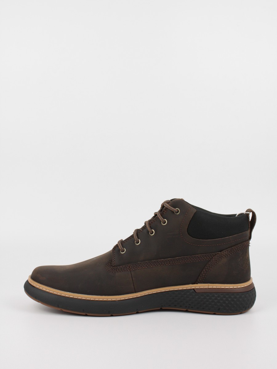 Ανδρικό Μποτάκι Timberland Cross Mark GoreTex Chukka Dkbrn TB0A1TQL9311 Καφέ