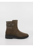 Women Bootie Clarks Calla Mid 26167409 Khaki