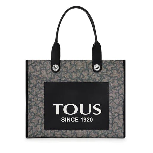 Women's Bag Tous Shopping XL Amaya Kaos Icon Multi Negro 295901515 Black