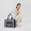 Women's Bag Tous Shopping XL Amaya Kaos Icon Multi Negro 295901515 Black