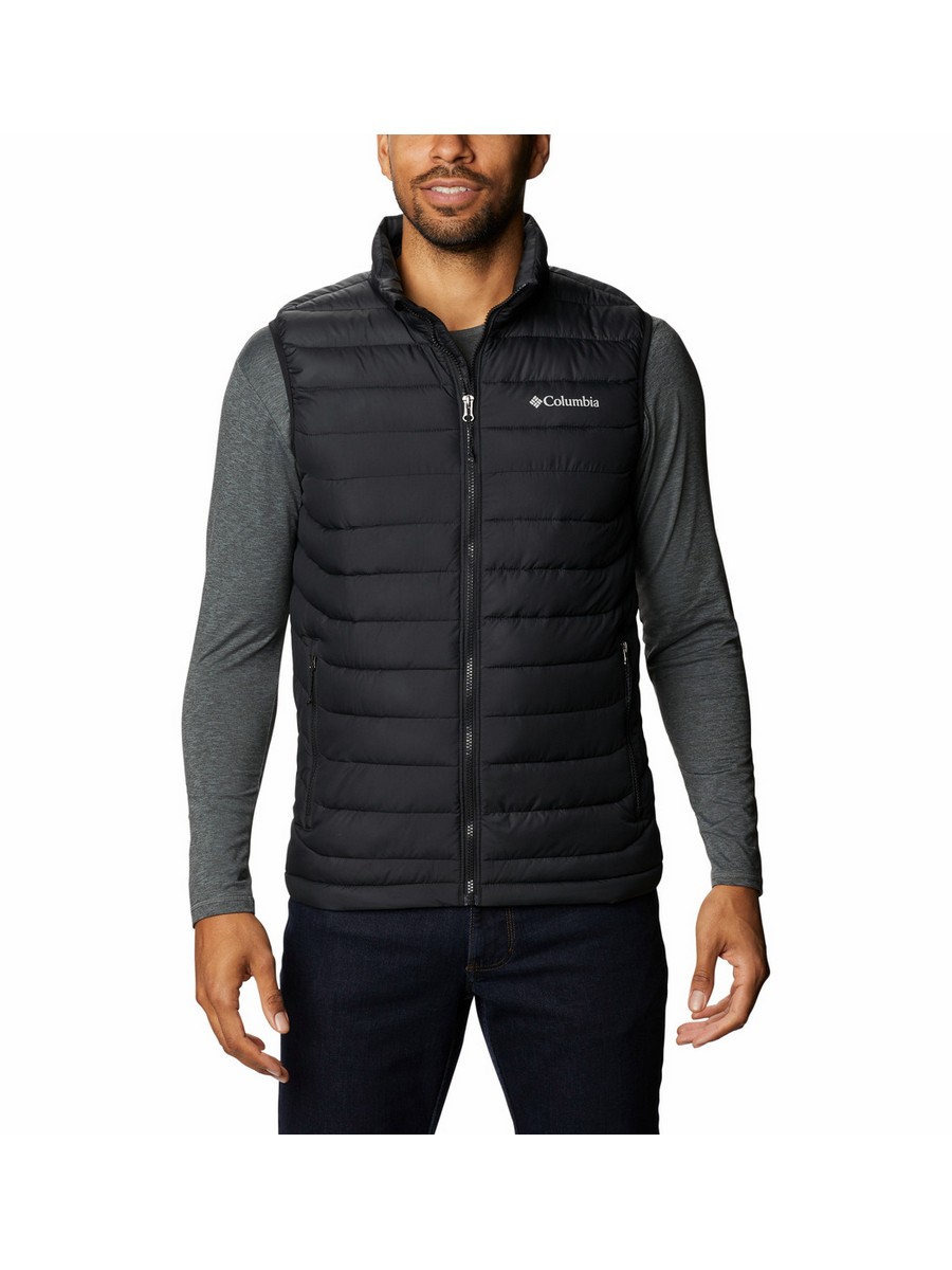 Ανδρικό Γιλέκο Columbia Powder Lite Vest WO0847-010 Μαύρο