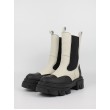 Women Chealsea Boot Softies 7337-4089/1070 Black-White