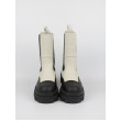 Women Chealsea Boot Softies 7337-4089/1070 Black-White