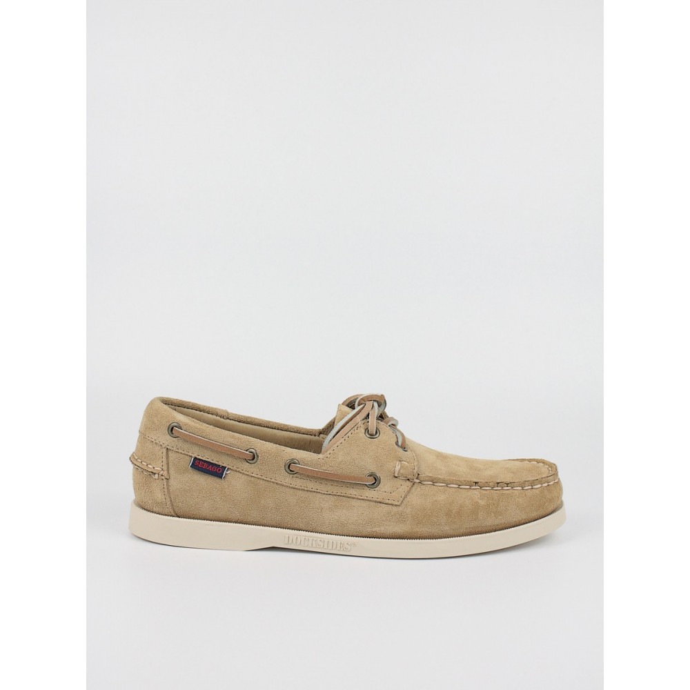 Ανδρικό Boat Sebago Portland Flesh Out L7111PTW-906R Μπεζ Suede