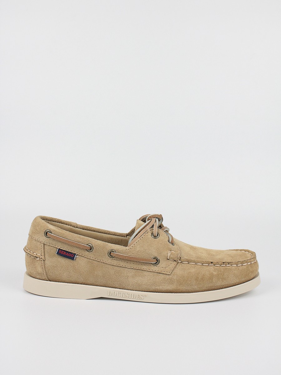 Ανδρικό Boat Sebago Portland Flesh Out L7111PTW-906R Μπεζ Suede