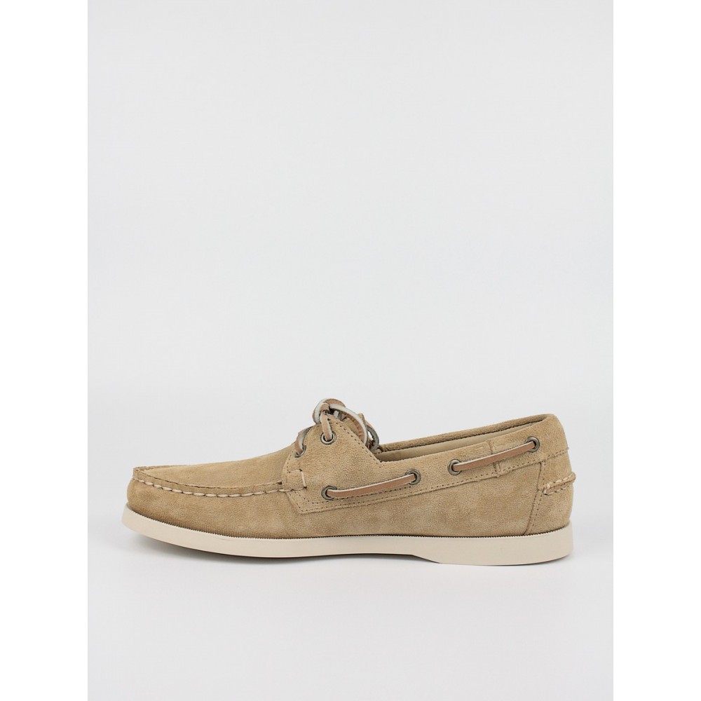 Ανδρικό Boat Sebago Portland Flesh Out L7111PTW-906R Μπεζ Suede