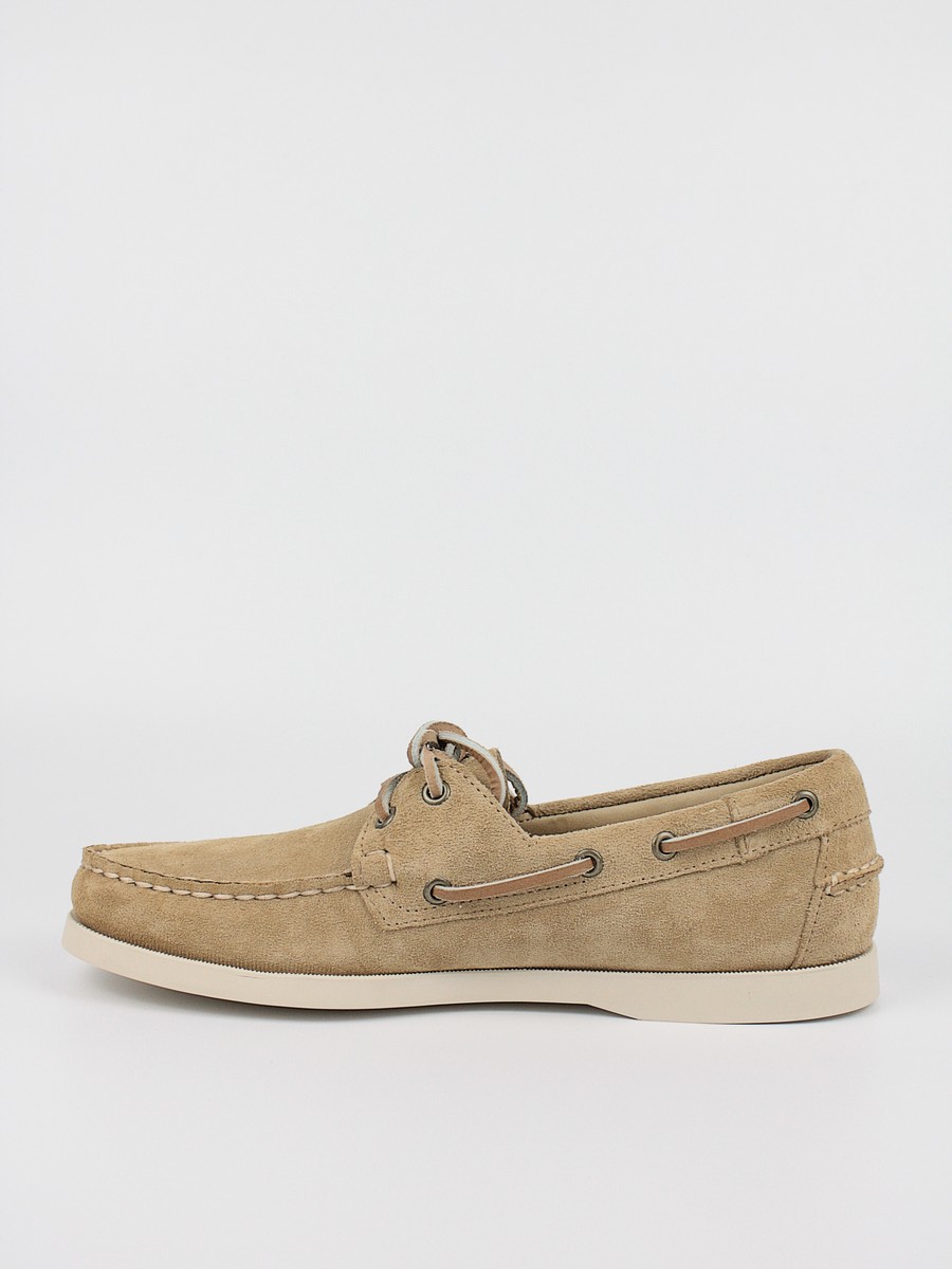 Ανδρικό Boat Sebago Portland Flesh Out L7111PTW-906R Μπεζ Suede