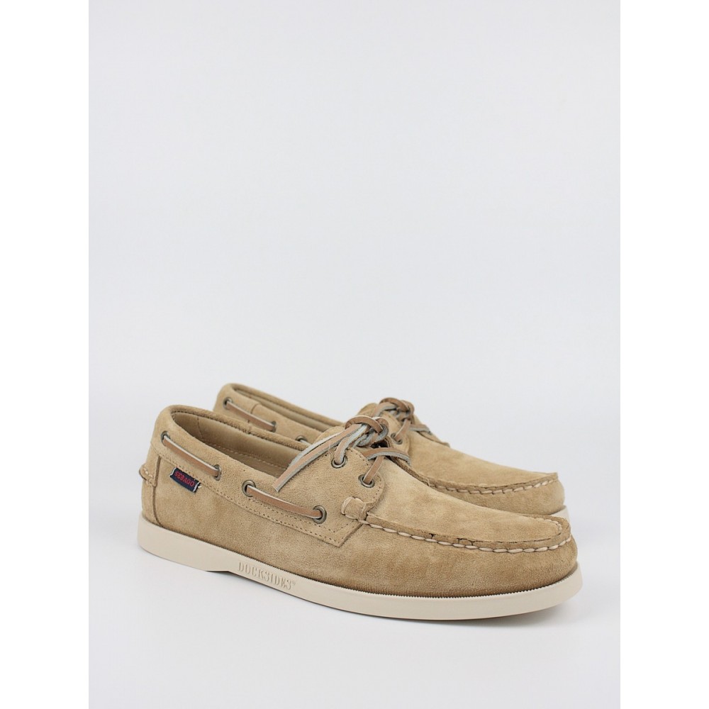 Ανδρικό Boat Sebago Portland Flesh Out L7111PTW-906R Μπεζ Suede