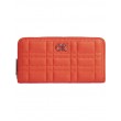 Women Wallet Calvin Klein Re-Lock Quilt Z/A Wallet LG K60K609912-SNX Red