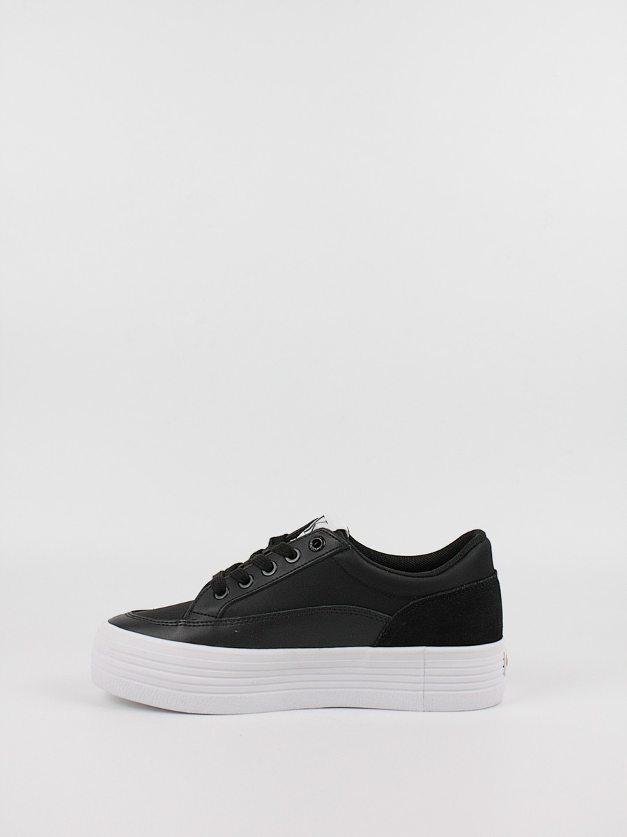 Γυναικεία Sneaker Calvin KLein Vulk Flatform Low Wrap Around Logo YW0YW00864-BDS Μαύρο