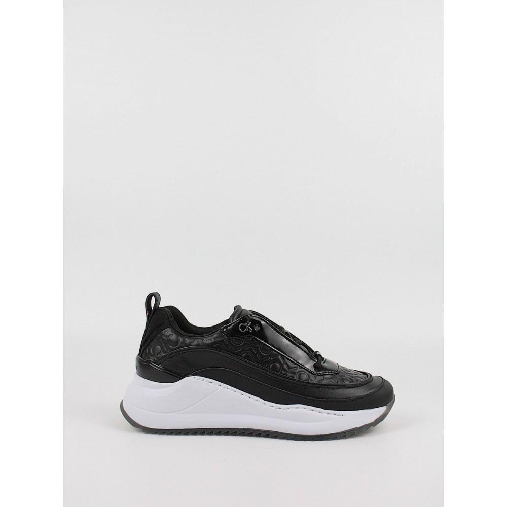 Γυναικεία Sneaker Calvin KLein Chunky Internal Wedge Mono Mix HW0HW01376-0GK Μαύρο Γυναικεία Sneaker Calvin KLein Chunky Internal Wedge Mono Mix HW0HW01376-0GK Μαύρο