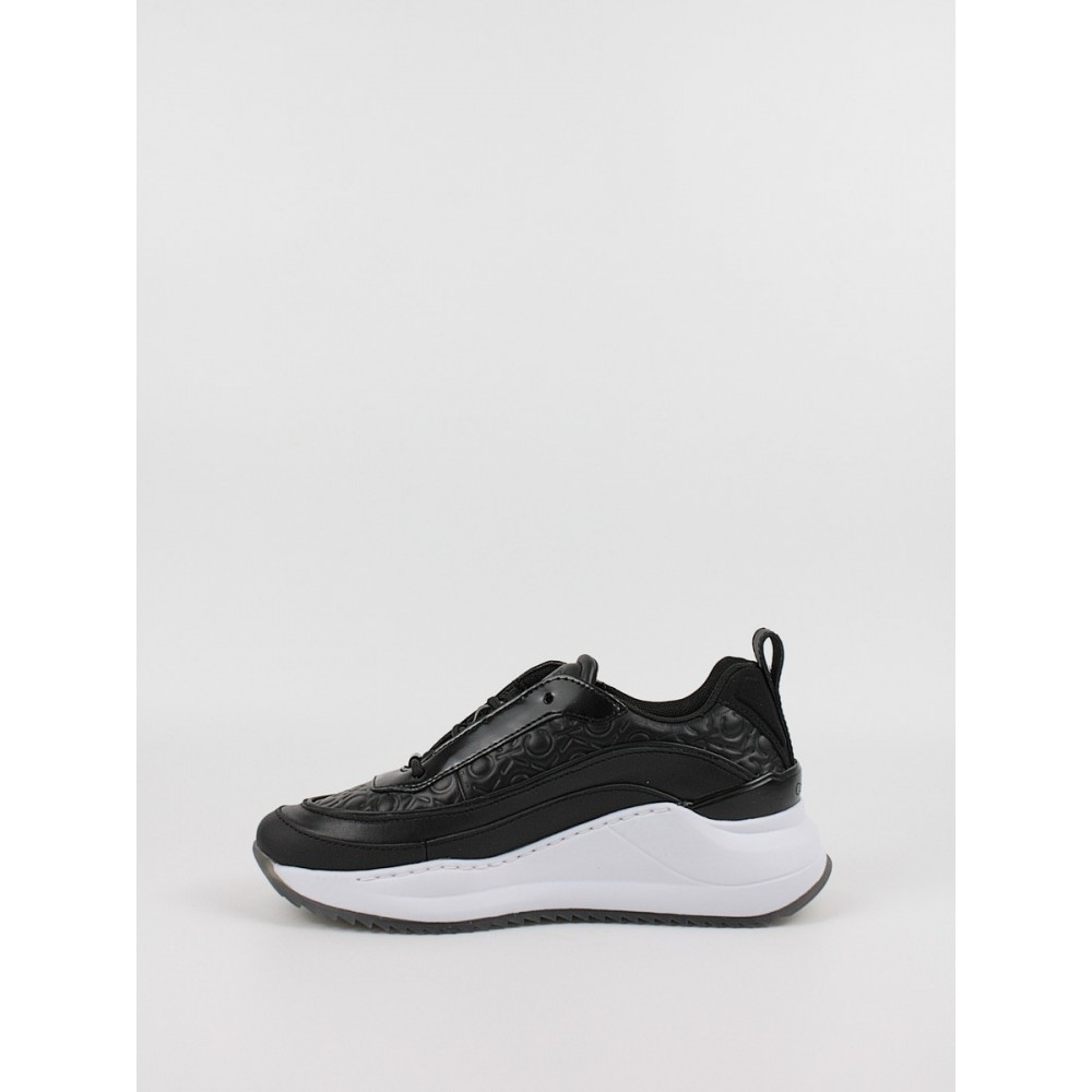 Γυναικεία Sneaker Calvin KLein Chunky Internal Wedge Mono Mix HW0HW01376-0GK Μαύρο Γυναικεία Sneaker Calvin KLein Chunky Internal Wedge Mono Mix HW0HW01376-0GK Μαύρο