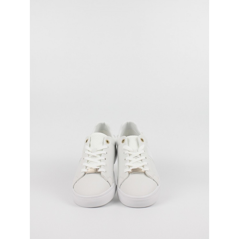 Γυναικεία Sneaker Calvin KLein Low Profile Vulc Lace Up HW0HW01369-0K8 Ασπρο