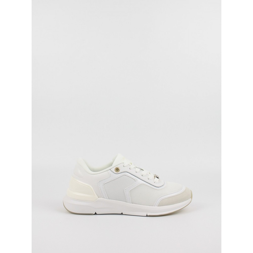 Γυναικεία Sneaker Calvin KLein Flexi Runner Lace Up HW0HW01370-0K8 Ασπρο