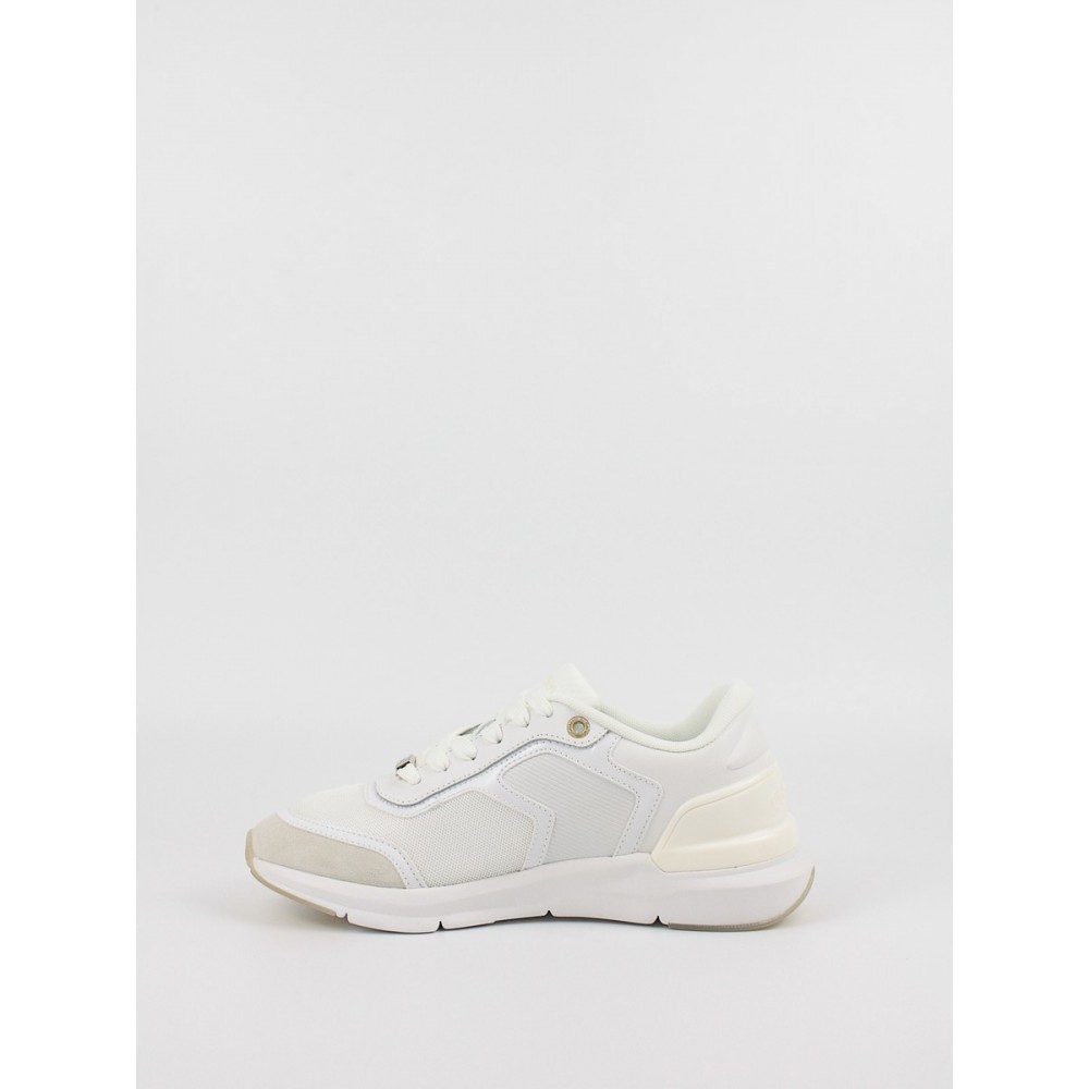 Women's Sneakers Calvin KLein Flexi Runner Lace Up HW0HW01370-0K8 White