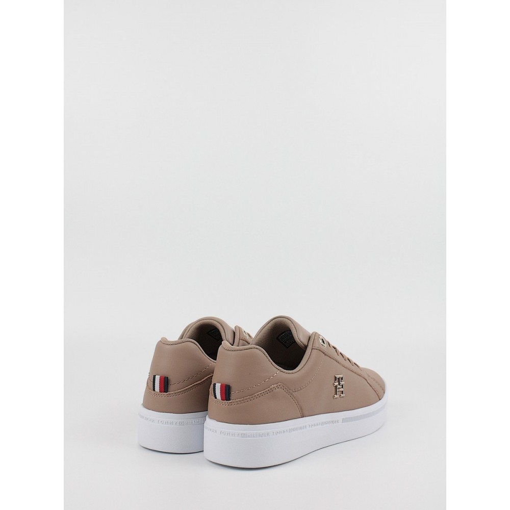 Women Sneaker Tommy Hilfiger Th Court Sneaker FW0FW06854-GUP Oat Milk Women Sneaker Tommy Hilfiger Th Court Sneaker FW0FW06854-GUP Oat Milk