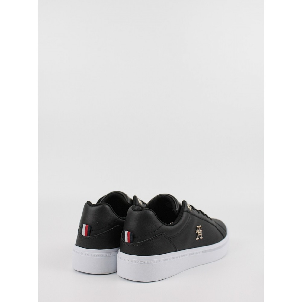 Γυναικεία Sneaker Tommy Hilfiger Th Court Sneaker FW0FW06854-BDS Μαύρο Γυναικεία Sneaker Tommy Hilfiger Th Court Sneaker FW0FW06854-BDS Μαύρο