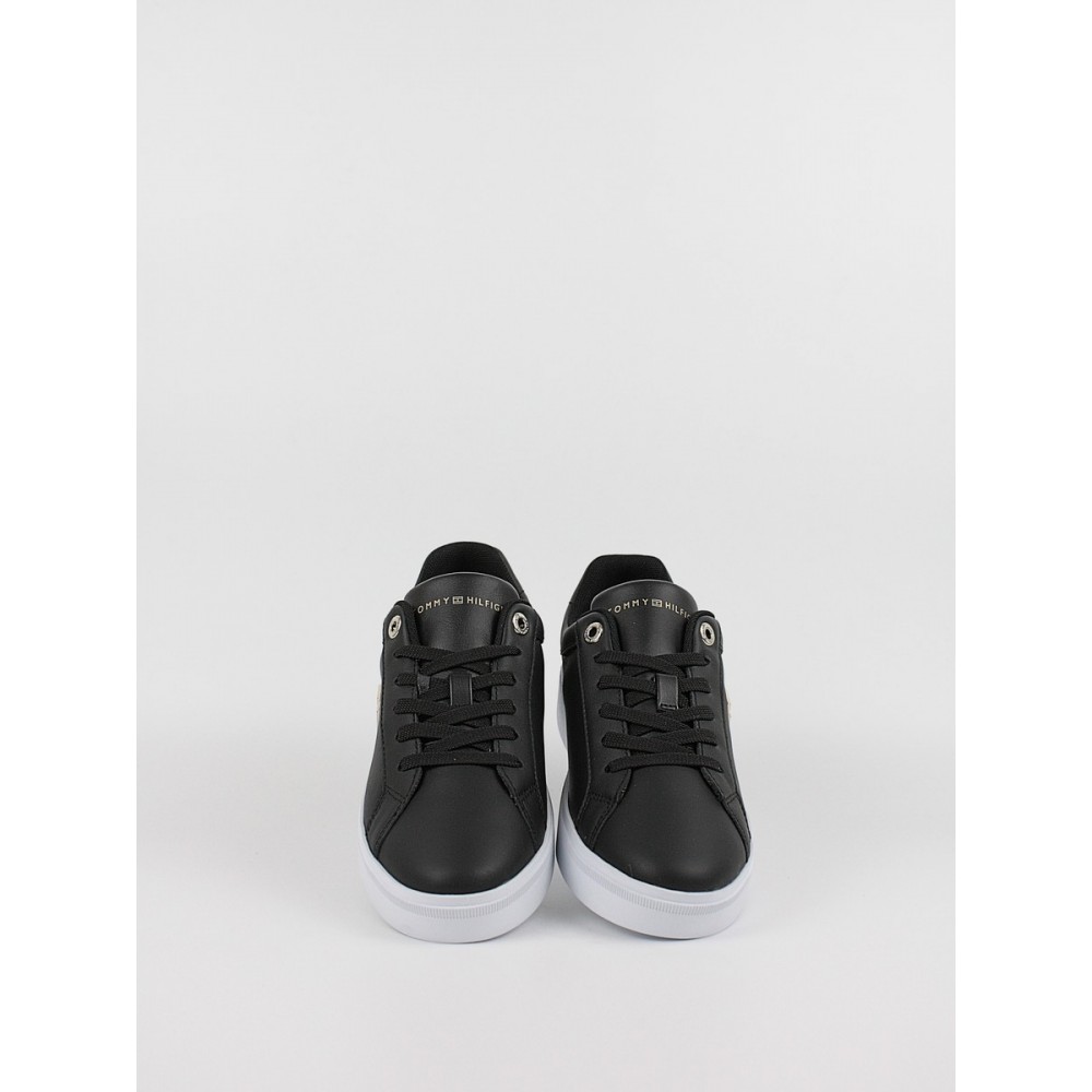 Γυναικεία Sneaker Tommy Hilfiger Th Court Sneaker FW0FW06854-BDS Μαύρο Γυναικεία Sneaker Tommy Hilfiger Th Court Sneaker FW0FW06854-BDS Μαύρο