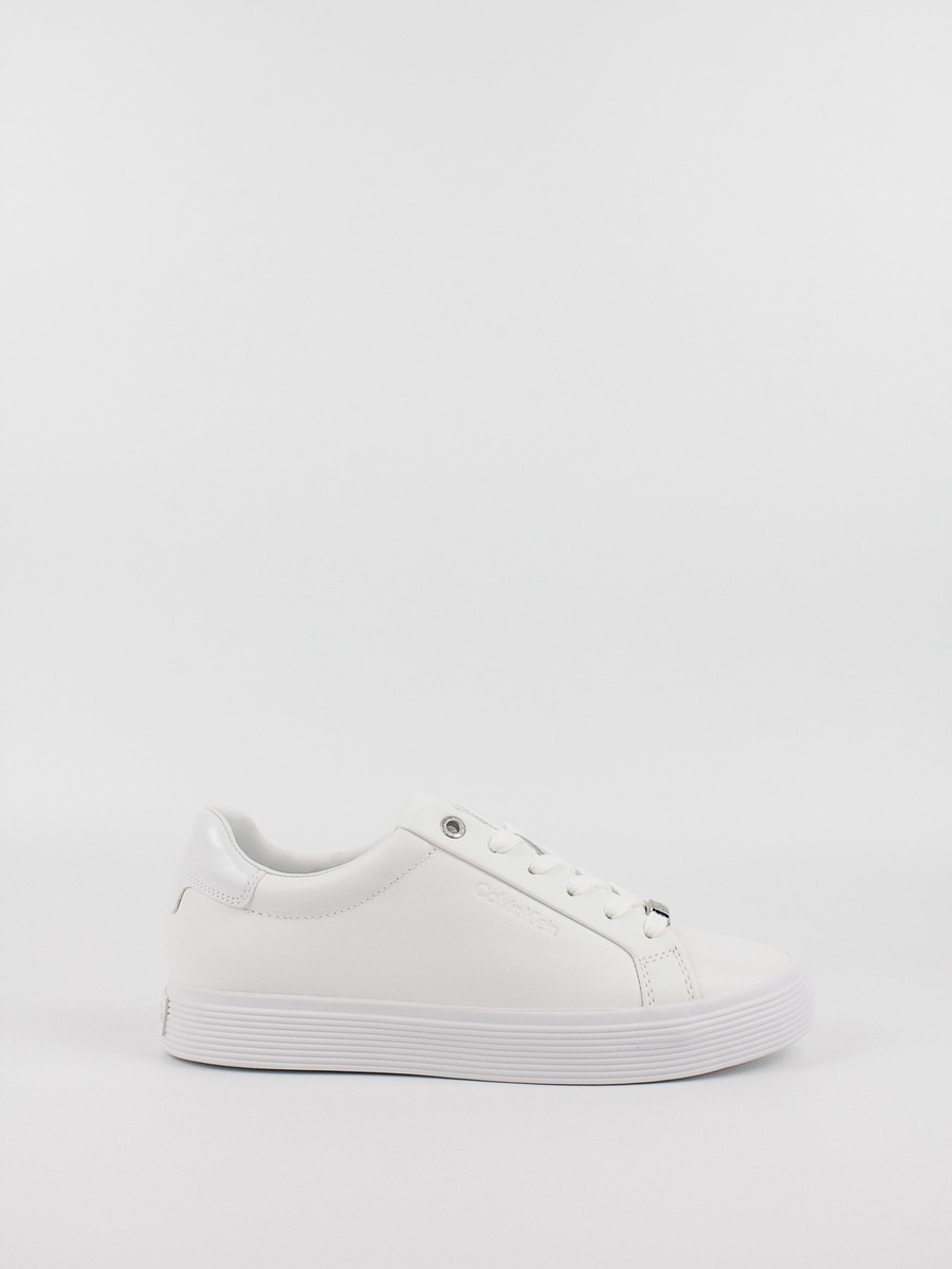 Women's Sneakers Calvin KLein Vulk Lace Up HW0HW01372-0K4 White