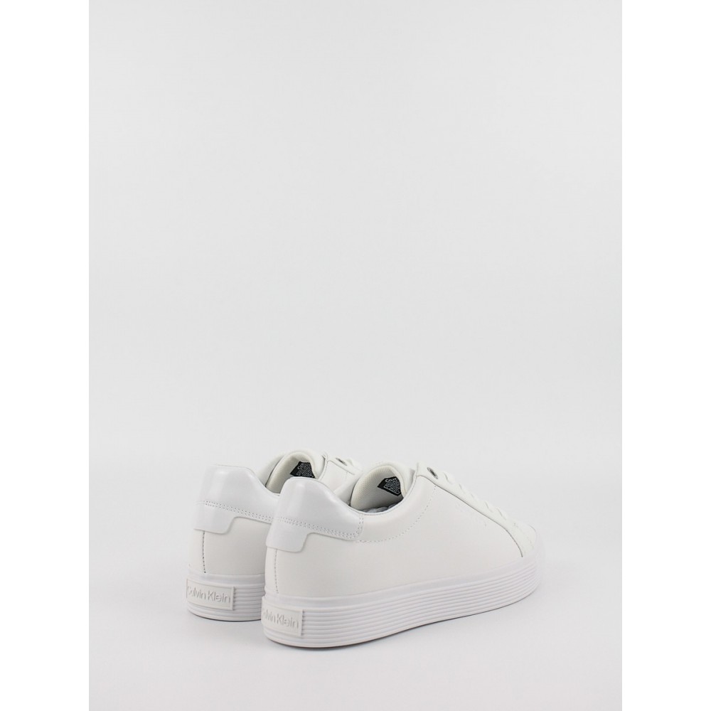 Γυναικεία Sneaker Calvin KLein Vulk Lace Up HW0HW01372-0K4 Ασπρο