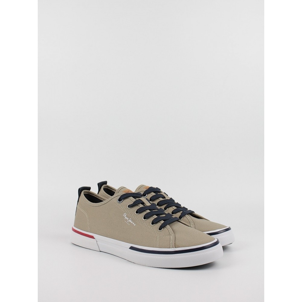 Ανδρικό Sneaker Pepe Jeans London Kenton Smart 22 PMS30811-855 Μπέζ