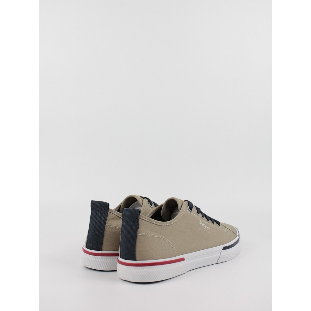 Ανδρικό Sneaker Pepe Jeans London Kenton Smart 22 PMS30811-855 Μπέζ