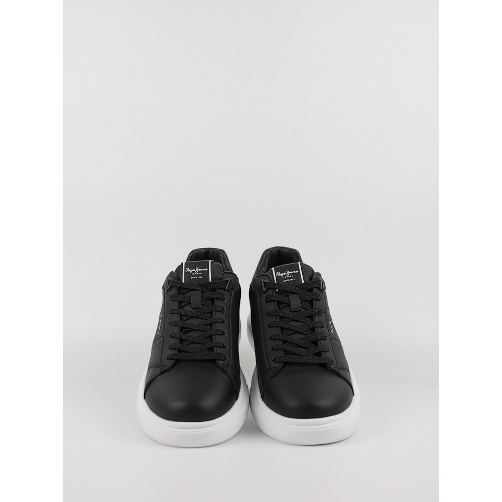 Ανδρικό Sneaker Pepe Jeans London Eaton Part PMS30896-999 Μαύρο Ανδρικό Sneaker Pepe Jeans London Eaton Part PMS30896-999 Μαύρο