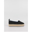 Γυναικεία Εσπανδρίγια Calvin KLein Flatform Espadrille Soft NY YW0YW00989-BDS Μαύρο