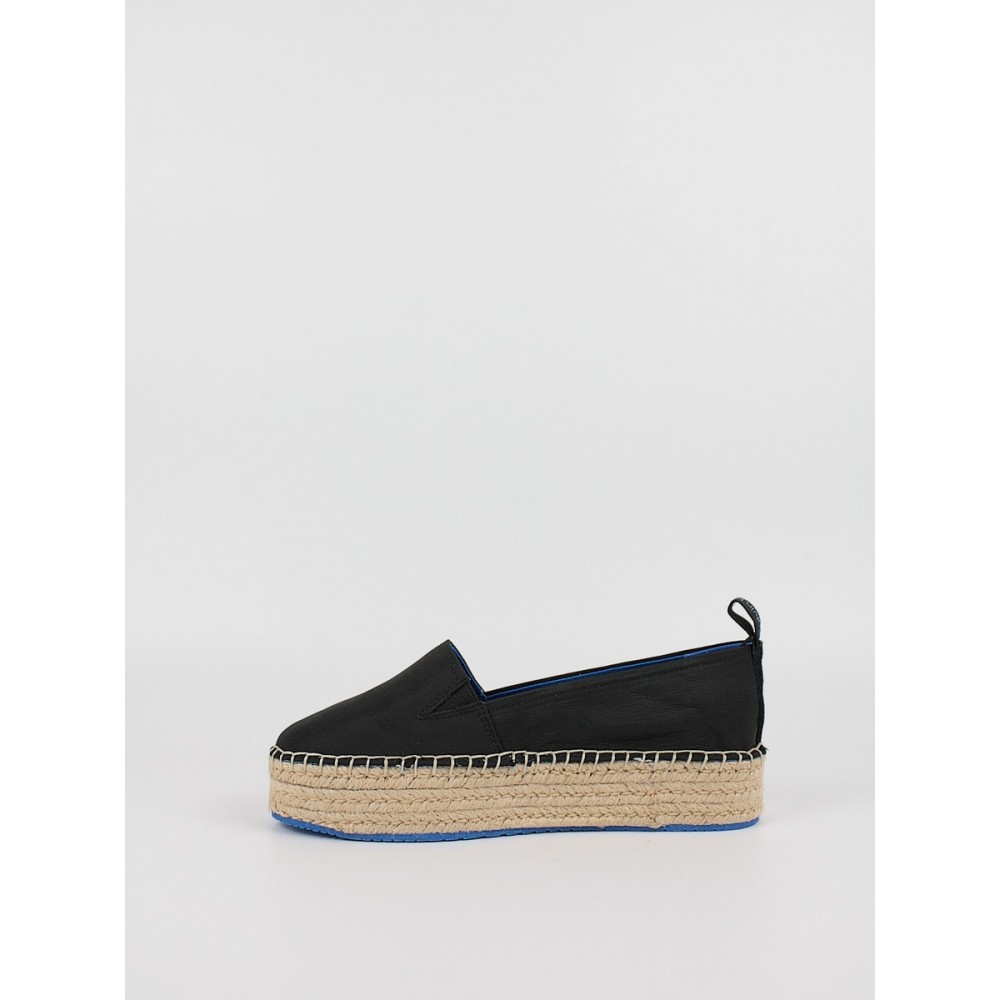 Γυναικεία Εσπανδρίγια Calvin KLein Flatform Espadrille Soft NY YW0YW00989-BDS Μαύρο