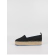 Γυναικεία Εσπανδρίγια Calvin KLein Flatform Espadrille Soft NY YW0YW00989-BDS Μαύρο