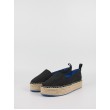 Γυναικεία Εσπανδρίγια Calvin KLein Flatform Espadrille Soft NY YW0YW00989-BDS Μαύρο