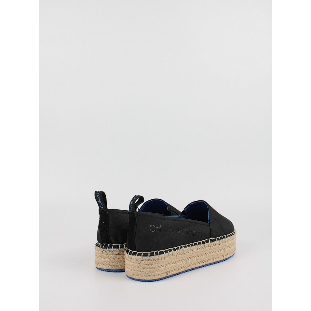 Γυναικεία Εσπανδρίγια Calvin KLein Flatform Espadrille Soft NY YW0YW00989-BDS Μαύρο