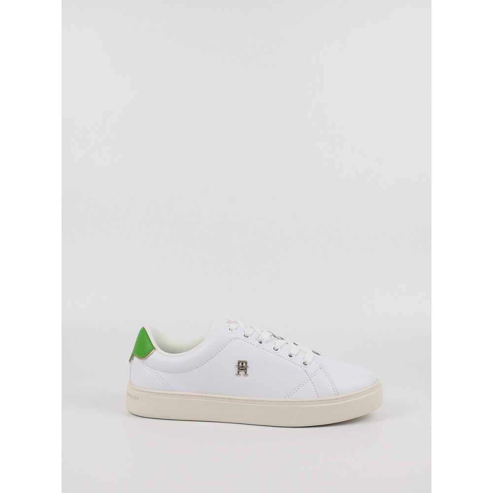 Γυναικεία Sneaker Tommy Hilfiger Elevated Essential Court Sneaker FW0FW06965-0K6 Ασπρο