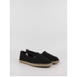 Γυναικεία Εσπανδρίγια Tommy Hilfiger Basic Tommy Flat Espandrille FW0FW06497-BDS Μαύρο