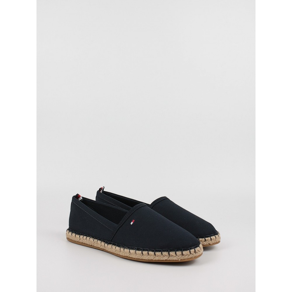 Γυναικεία Εσπανδρίγια Tommy Hilfiger Basic Tommy Flat Espandrille FW0FW06497-DW5 Μπλε