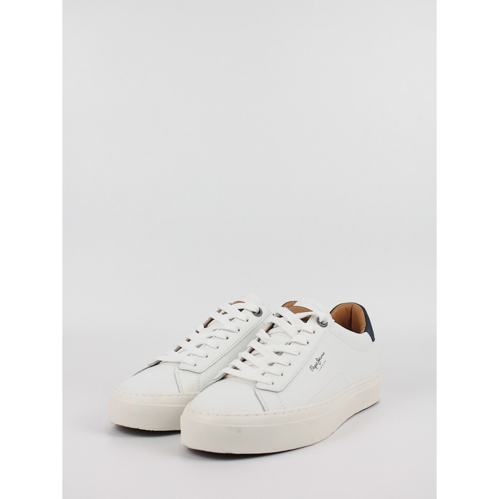 Men Sneaker Pepe Jeans London Yogi Original 23 PMS30930-800 White