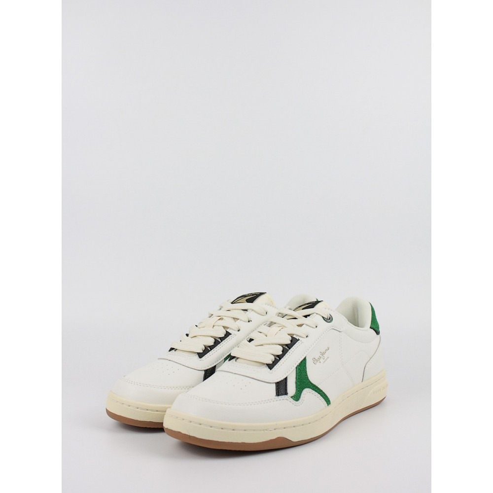 Men Sneaker Pepe Jeans London Kore Vintage M Summer PMS30901-673 White