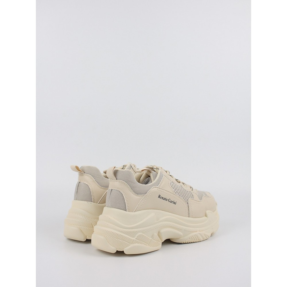 Γυναικείο Sneaker Renato Garini Q103R0292581 Μπεζ Γυναικείο Sneaker Renato Garini Q103R0292581 Μπεζ