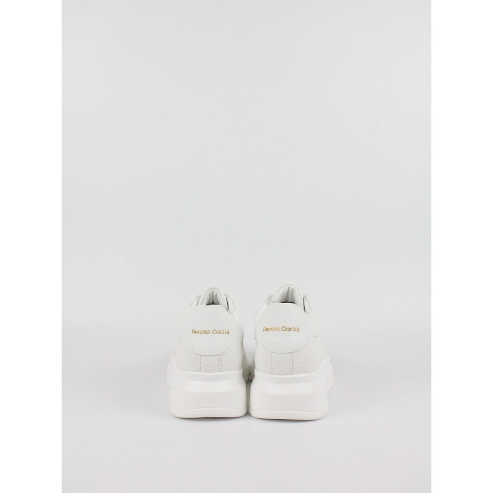 Γυναικείο Sneaker Renato Garini Q119R1012X98 Ασπρο Γυναικείο Sneaker Renato Garini Q119R1012X98 Ασπρο