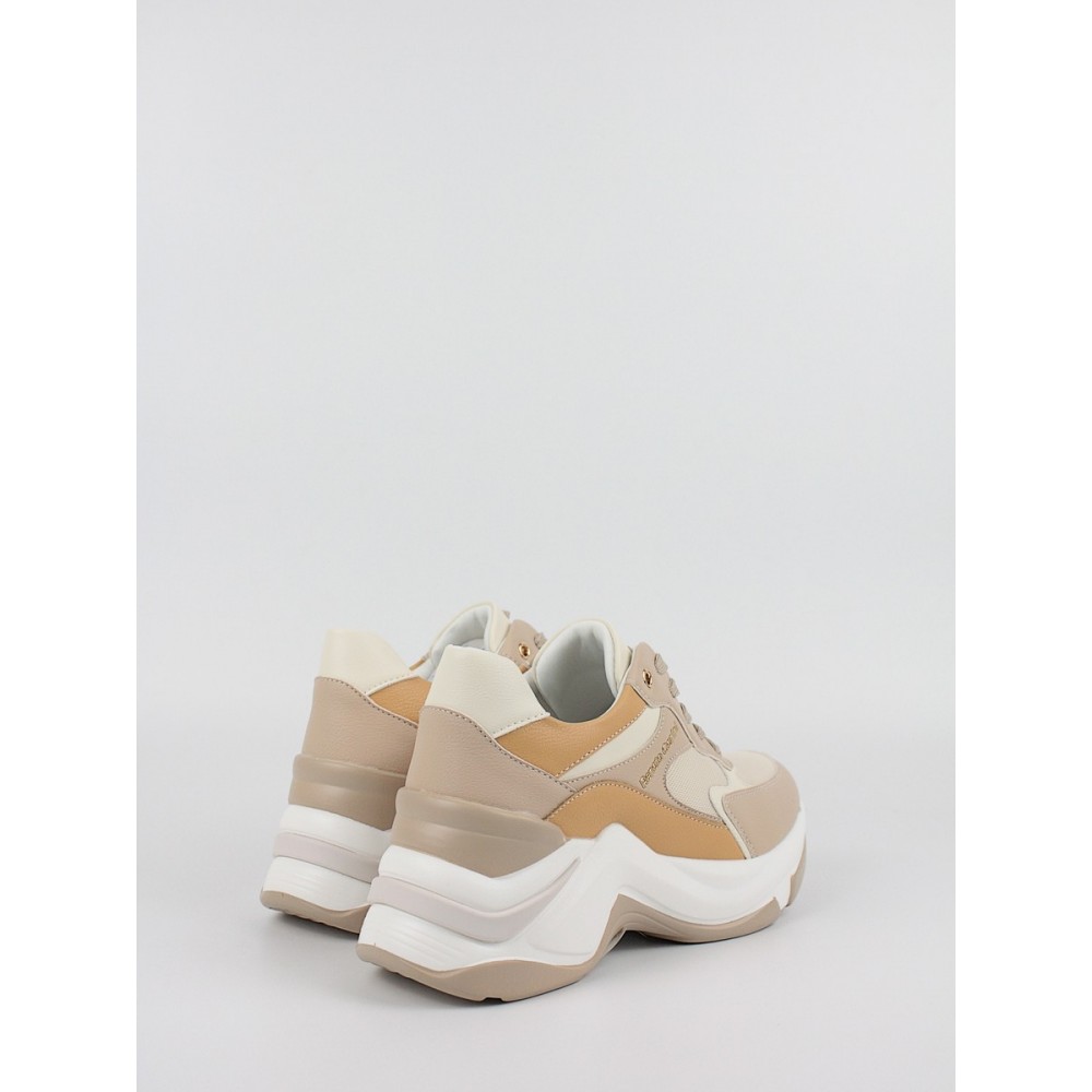 Γυναικείο Sneaker Renato Garini Q119R2123206 Μπεζ Γυναικείο Sneaker Renato Garini Q119R2123206 Μπεζ