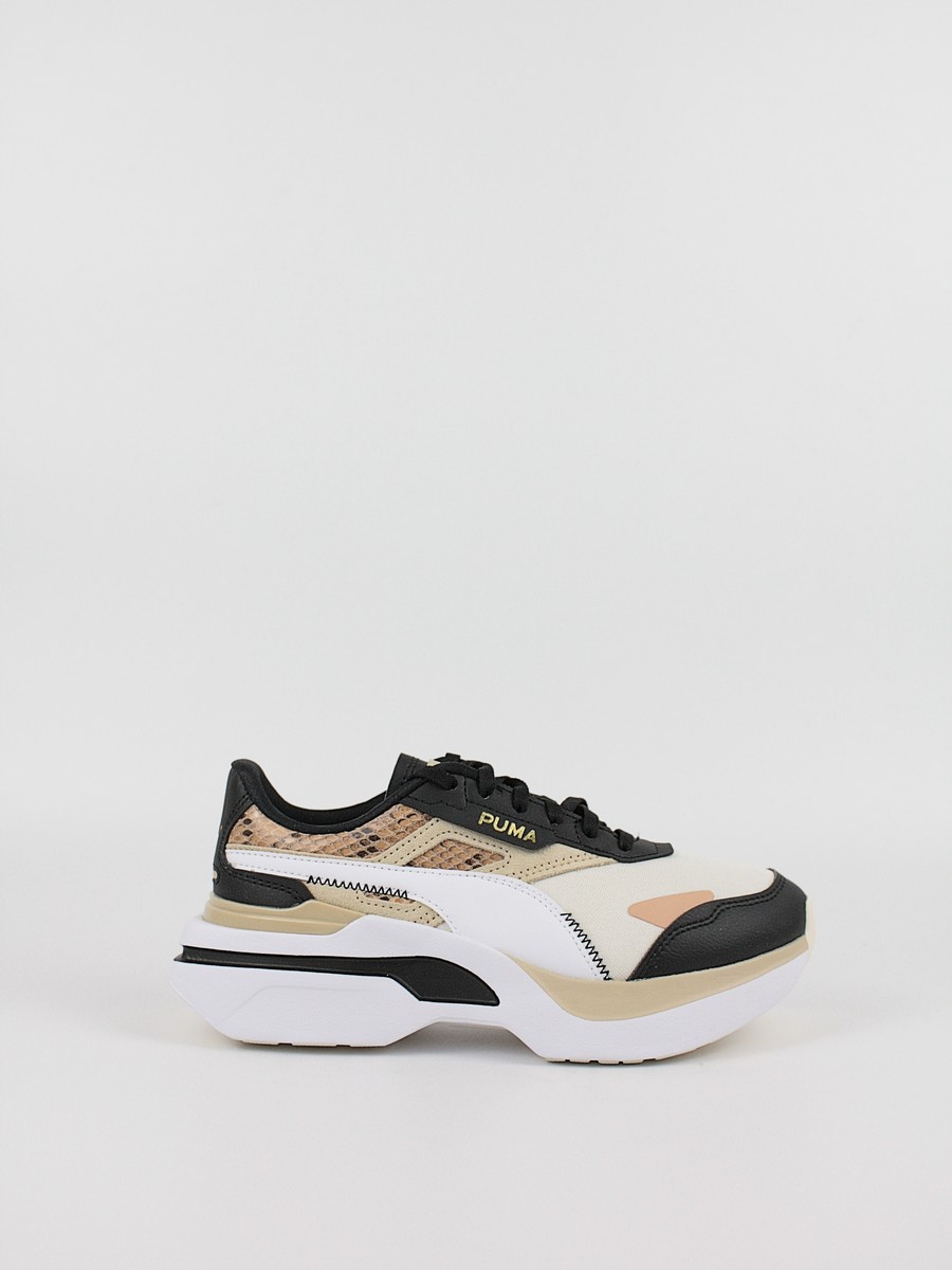 Γυναικείο Sneaker Puma Kosmo Rider Prm Wns 389877-01 Μπεζ-Μαύρο