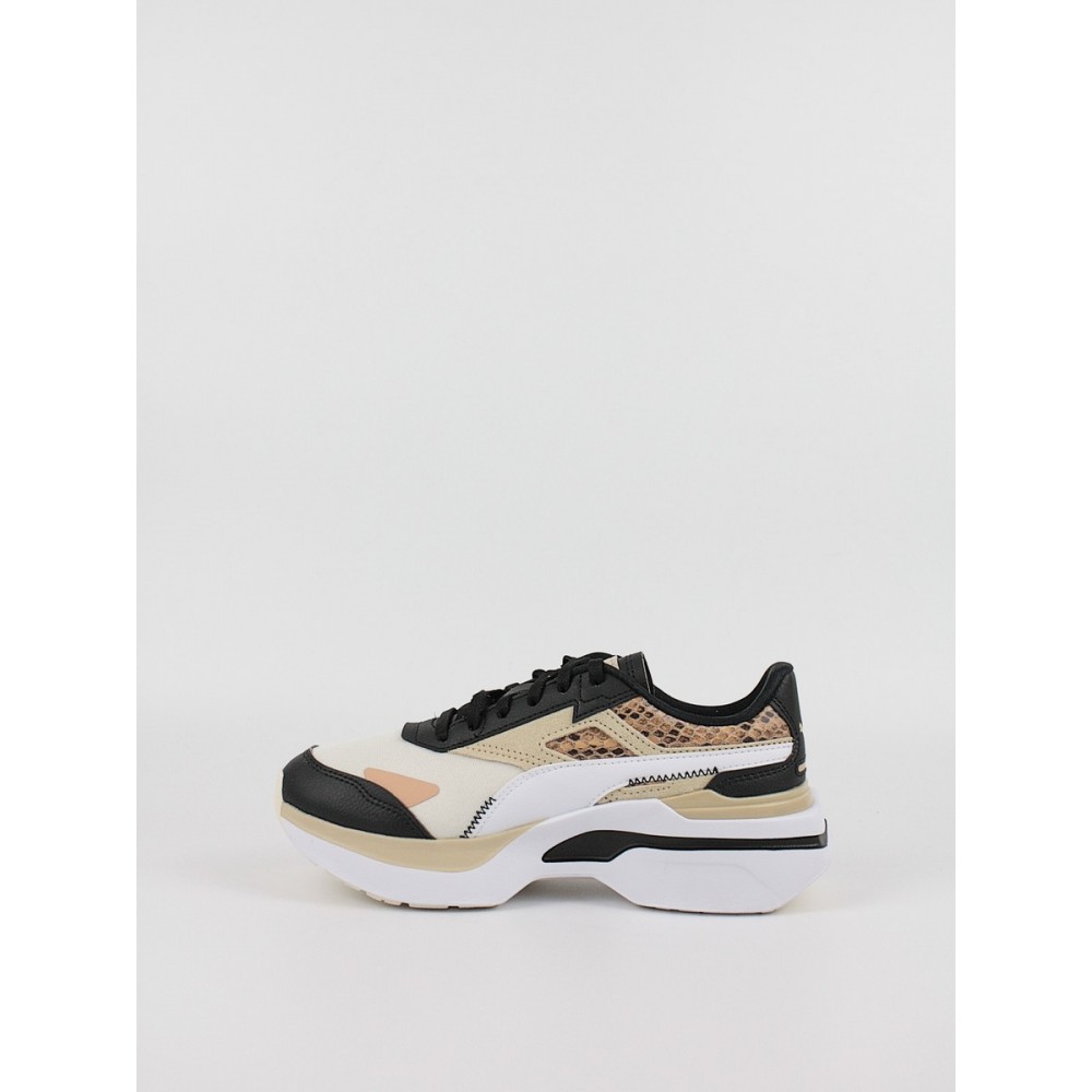 Γυναικείο Sneaker Puma Kosmo Rider Prm Wns 389877-01 Μπεζ-Μαύρο Γυναικείο Sneaker Puma Kosmo Rider Prm Wns 389877-01 Μπεζ-Μαύρο