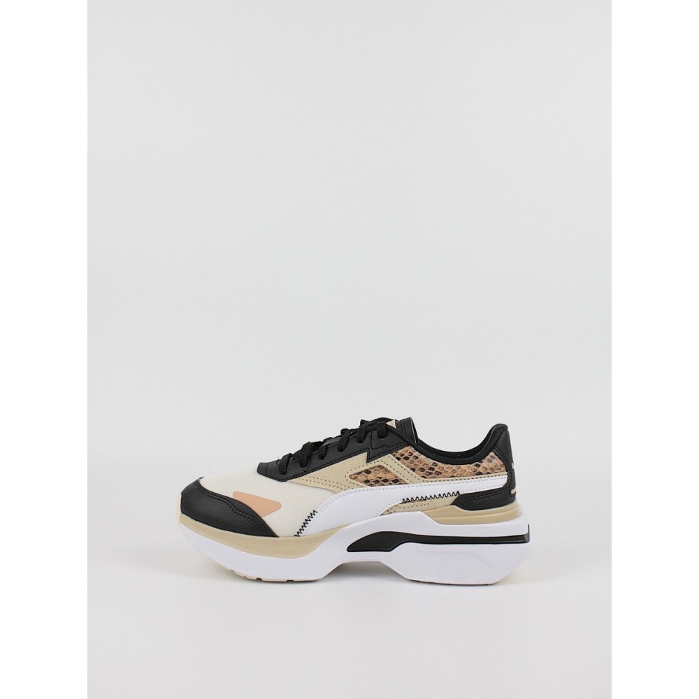 Women Sneaker Puma Kosmo Rider Prm Wns 389877-01 Biege-Black