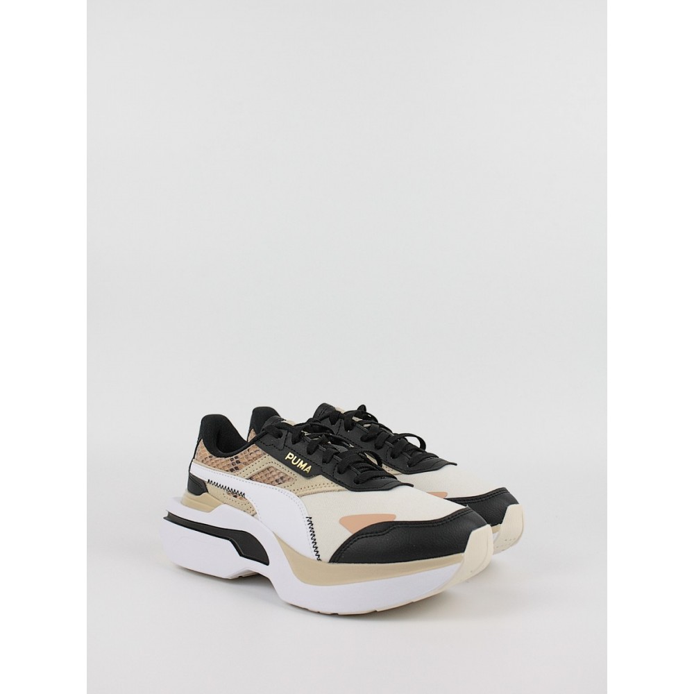 Women Sneaker Puma Kosmo Rider Prm Wns 389877-01 Biege-Black