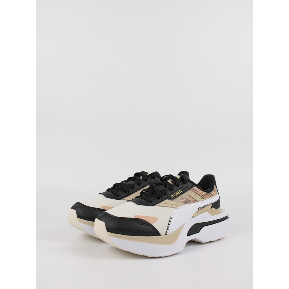 Γυναικείο Sneaker Puma Kosmo Rider Prm Wns 389877-01 Μπεζ-Μαύρο Γυναικείο Sneaker Puma Kosmo Rider Prm Wns 389877-01 Μπεζ-Μαύρο