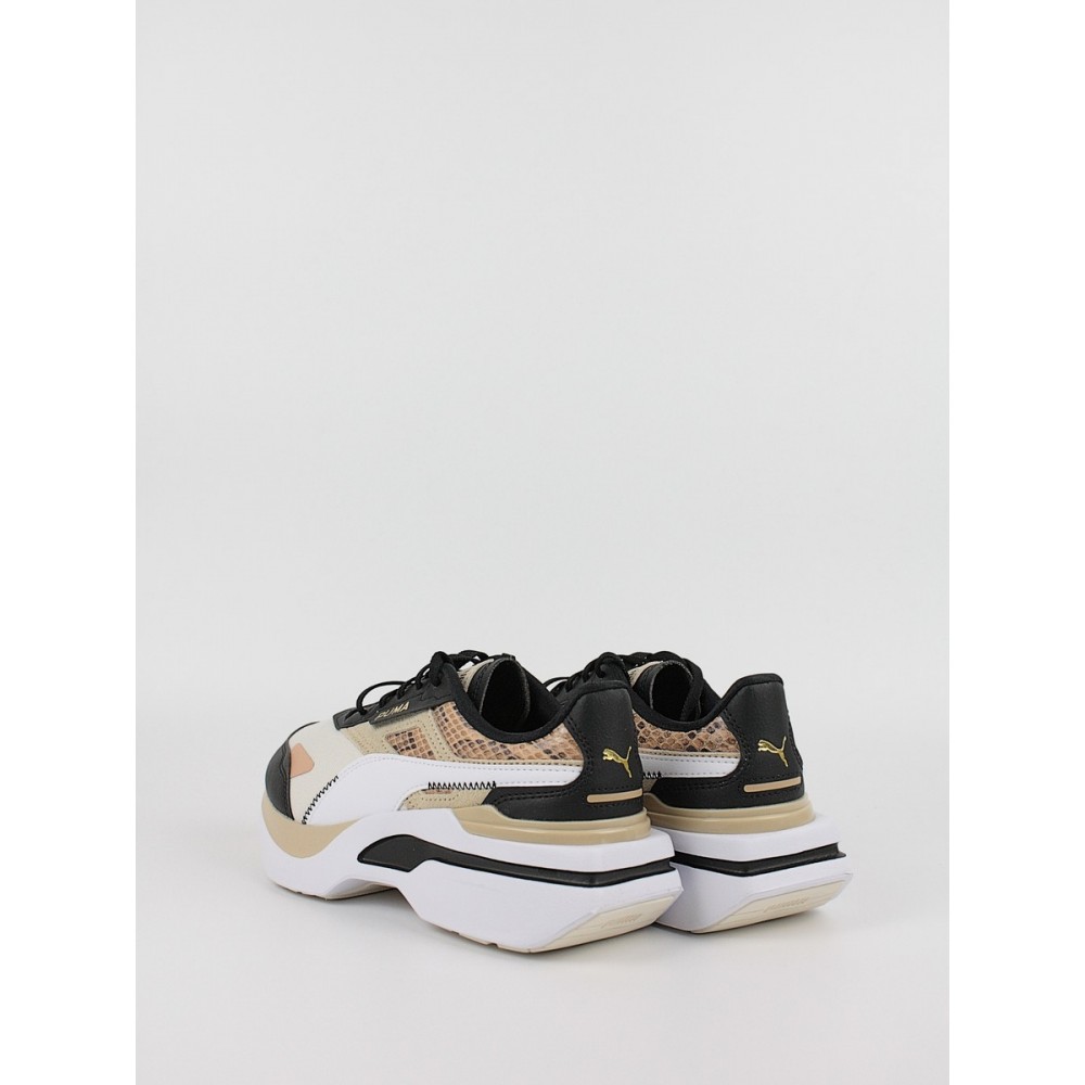 Γυναικείο Sneaker Puma Kosmo Rider Prm Wns 389877-01 Μπεζ-Μαύρο Γυναικείο Sneaker Puma Kosmo Rider Prm Wns 389877-01 Μπεζ-Μαύρο
