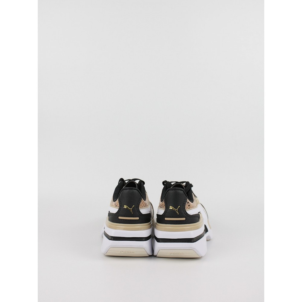 Γυναικείο Sneaker Puma Kosmo Rider Prm Wns 389877-01 Μπεζ-Μαύρο Γυναικείο Sneaker Puma Kosmo Rider Prm Wns 389877-01 Μπεζ-Μαύρο