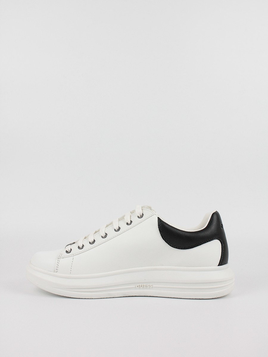 Men's Sneaker Guess Vibo FM5VIBELE12WHBLK White