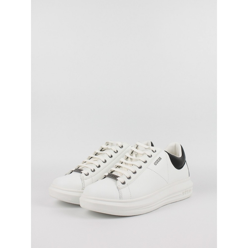 Men's Sneaker Guess Vibo FM5VIBELE12WHBLK White Men's Sneaker Guess Vibo FM5VIBELE12WHBLK White